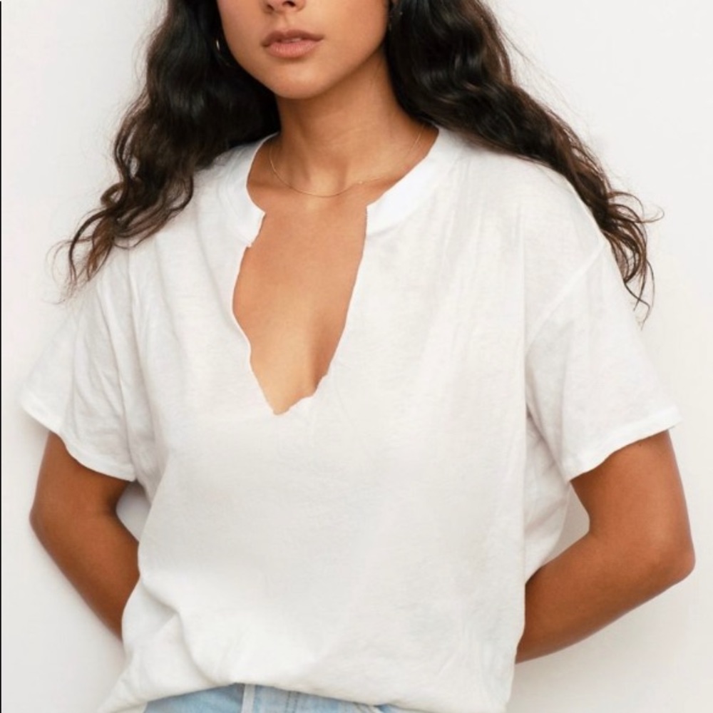 Teal Off-The-Shoulder Tee